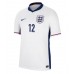 England Kieran Trippier #12 Replica Home Shirt Euro 2024 Short Sleeve